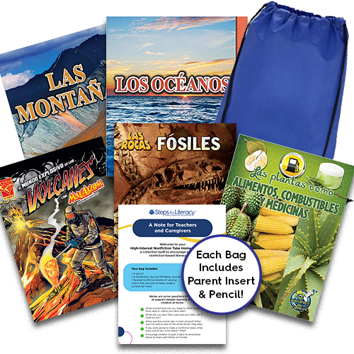 Spanish Grade 6 High-Interest Nonfiction Take Home Bag - 50