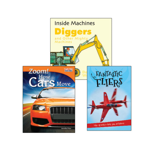 High Interest Science - Engines...- Grades 2-3: Variety Pack