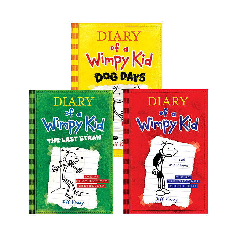 Jeff Kinney Diary of a Wimpy Kid 19 Books Series Complete