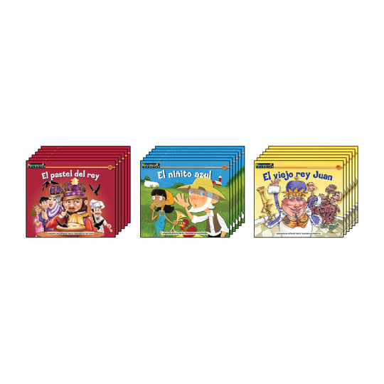 Rising Readers Spanish Nursery Rhyme Tales: Class Pack
