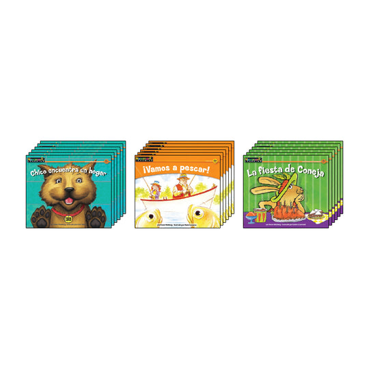 Rising Readers Spanish Animal Adventures: Class Pack