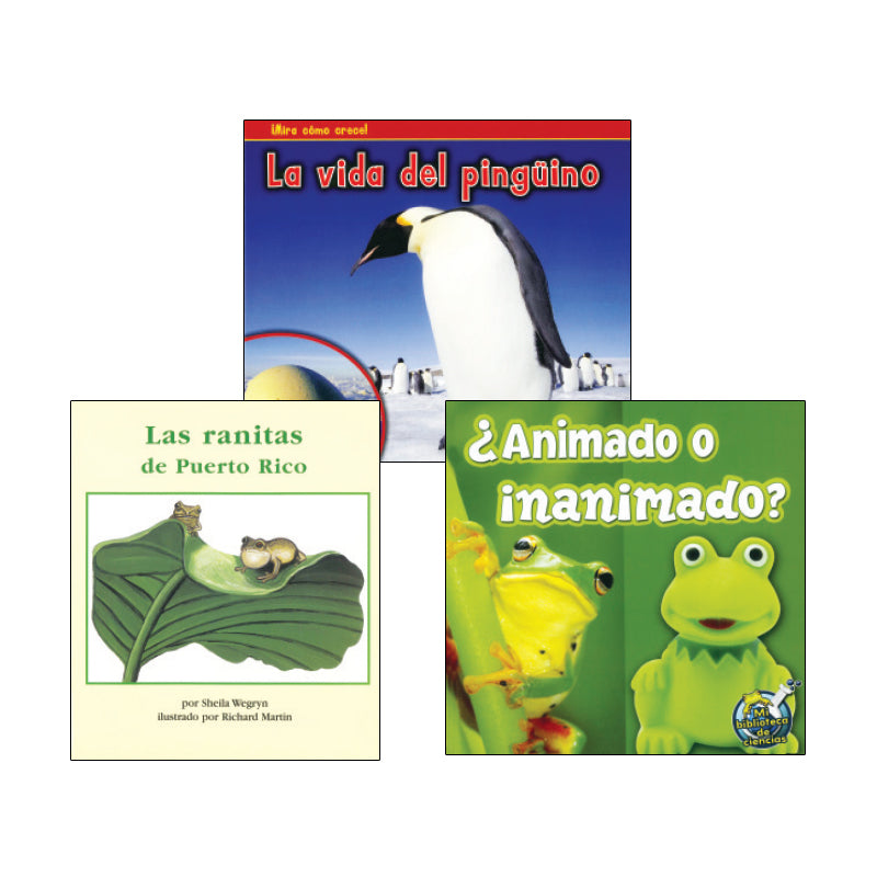 Spanish Leveled Readers I-J Nonfiction: Variety Pack