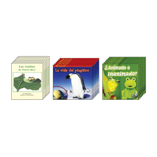 Spanish Leveled Readers I-J Nonfiction: Class Pack