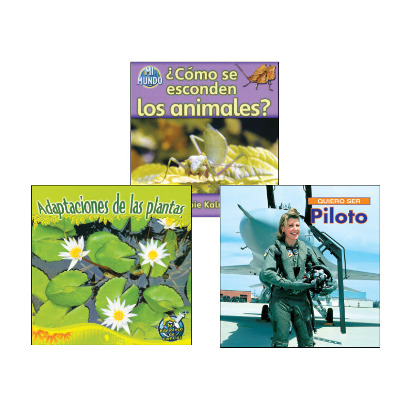 Spanish Leveled Readers G-H Nonfiction: Variety Pack