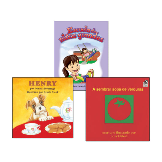 Spanish Leveled Readers E-F Fiction: Variety Pack
