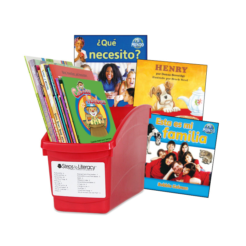 Spanish Leveled Readers E-F Fiction & Nonfiction: Complete Set