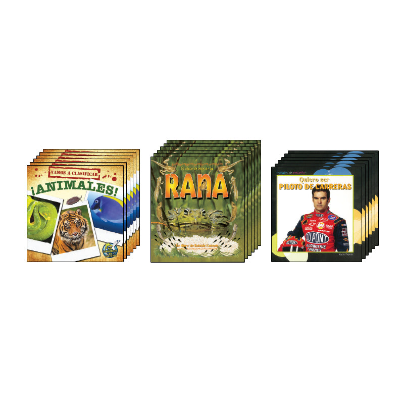 Spanish Leveled Readers M-N Nonfiction: Class Pack
