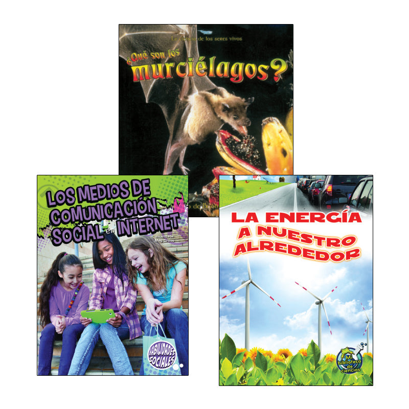 Spanish Leveled Readers O-P Nonfiction: Variety Pack