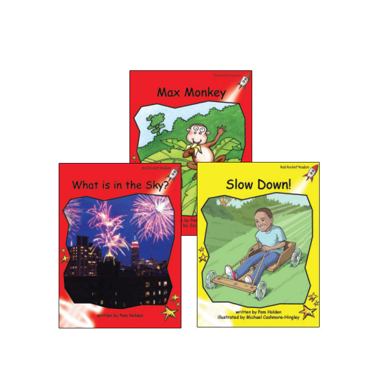 Red Rocket Readers blue 175冊 Red Rocket Readers Alphabet Explorers Box Set