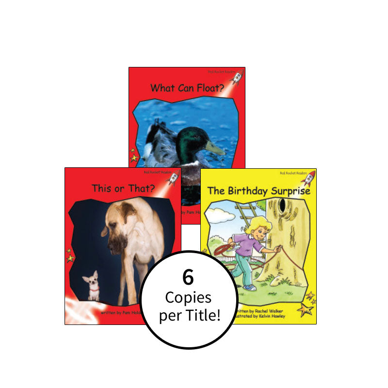 Red Rocket Readers Guided Reading Level D: Class Pack