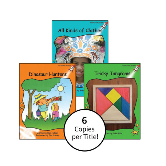 Red Rocket Readers Level I: Class Pack