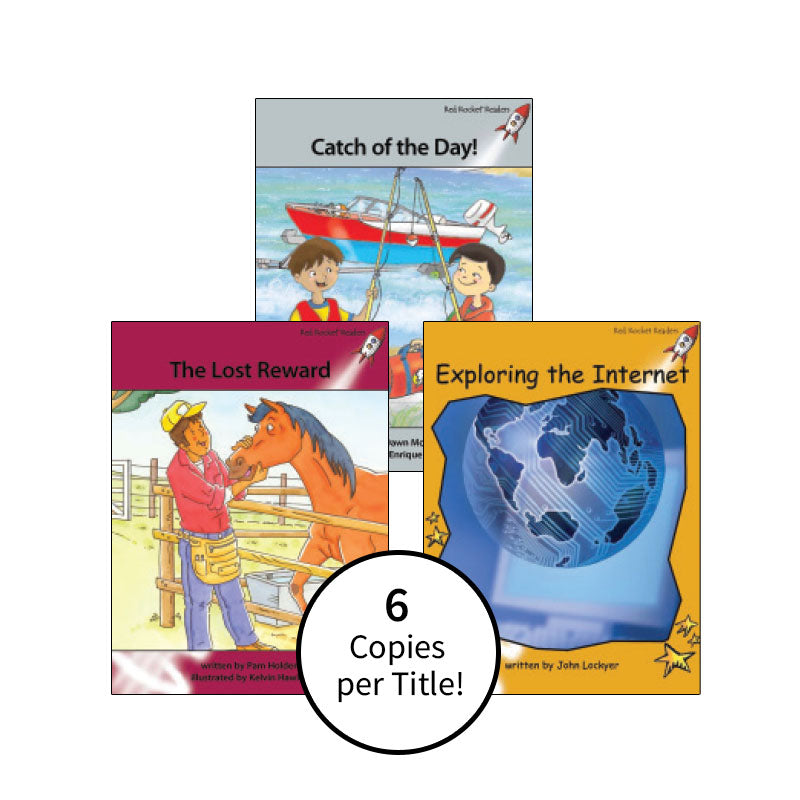 Red Rocket Readers Guided Reading Level N: Class Pack