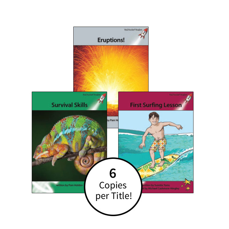 Red Rocket Readers Guided Reading Level P: Class Pack