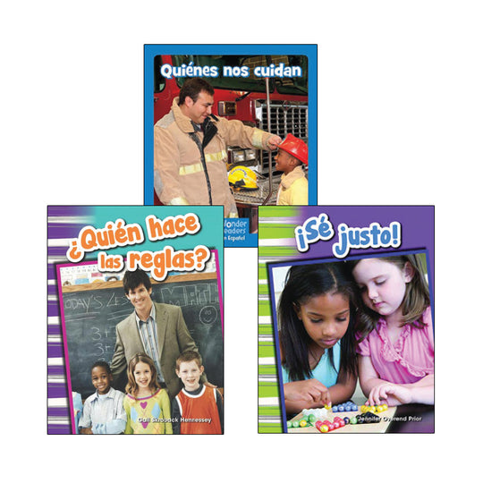 Kindergarten Spanish Social Studies Variety Pack: Civics and Government