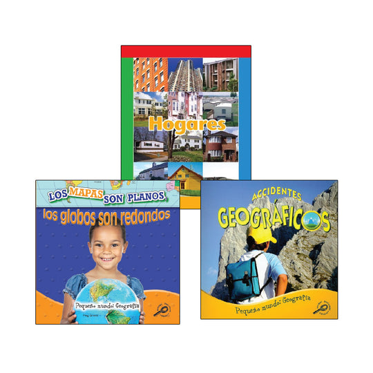 Kindergarten Spanish Social Studies Variety Pack: Geography