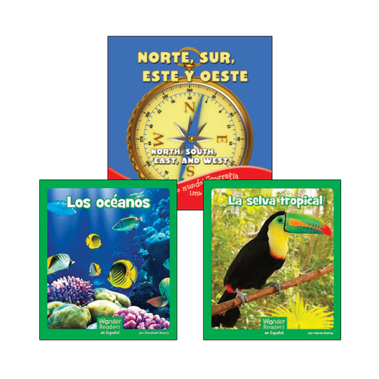 First Grade Spanish Social Studies Variety Pack: Geography