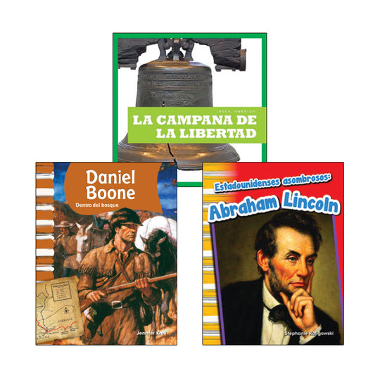 First Grade Spanish Social Studies Variety Pack: History