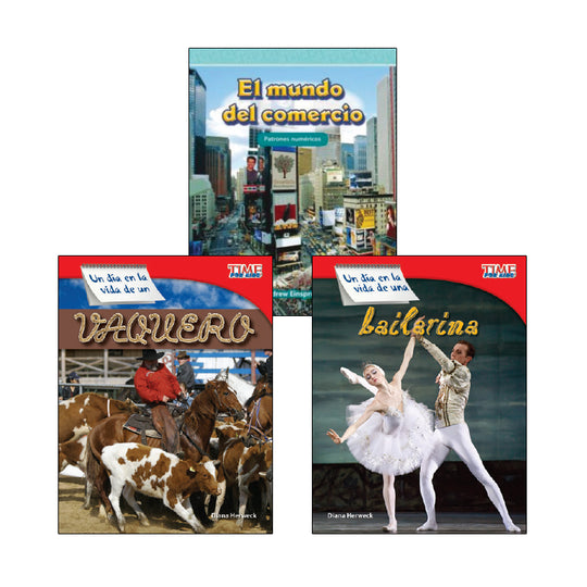 Third Grade Spanish Social Studies Variety Pack: Economics