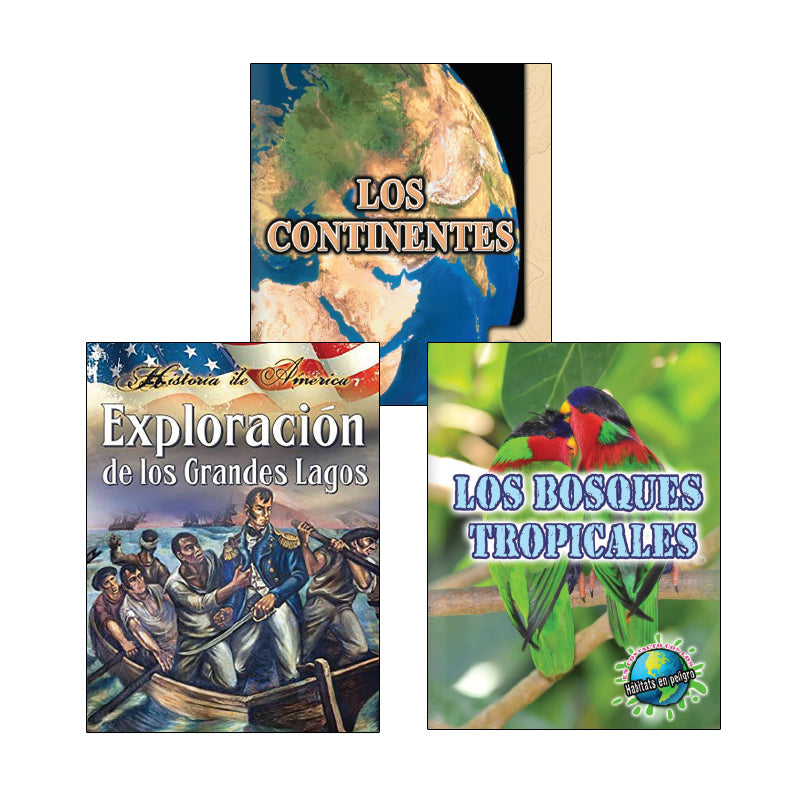 Fourth Grade Spanish Social Studies Variety Pack: Geography