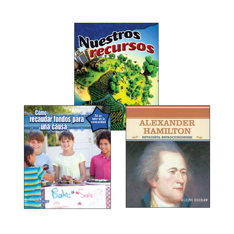 Fifth Grade Spanish Social Studies Variety Pack: Economics
