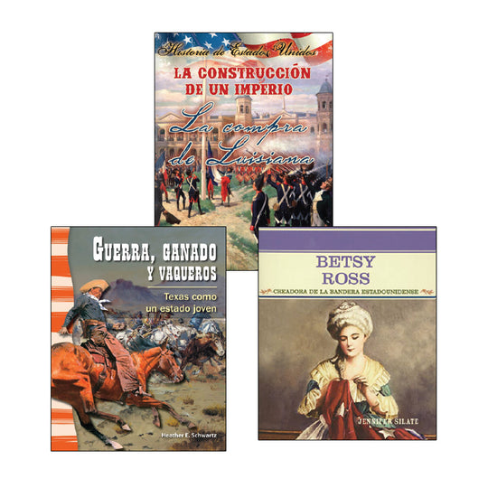 Fifth Grade Spanish Social Studies Variety Pack: History