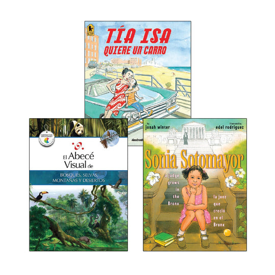 Social Studies Read Alouds - Grade 5 (Spanish): Variety Pack