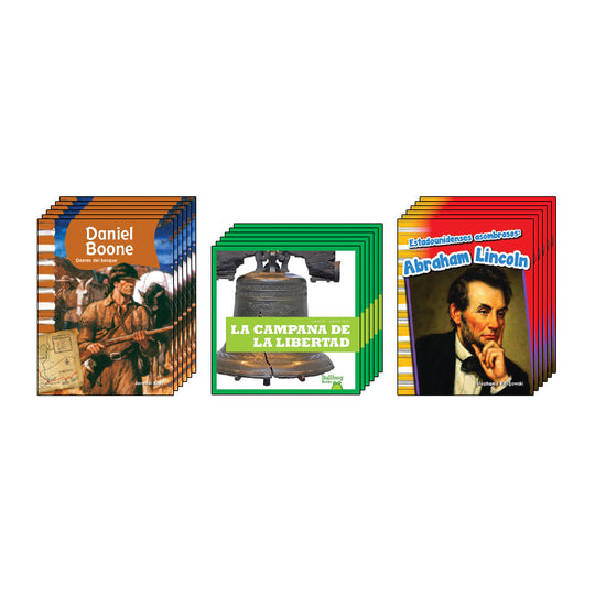 First Grade Spanish Social Studies Class Pack: History