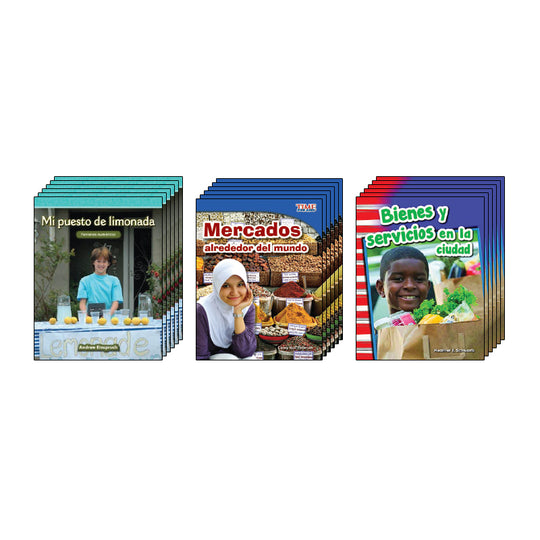 Second Grade Spanish Social Studies Class Pack: Economics