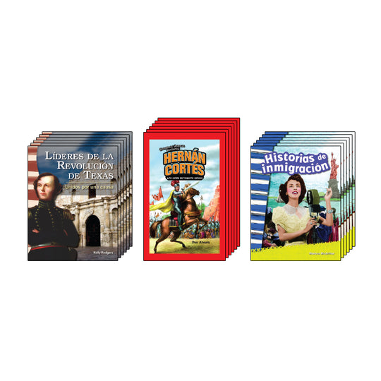 Third Grade Spanish Social Studies Class Pack: History