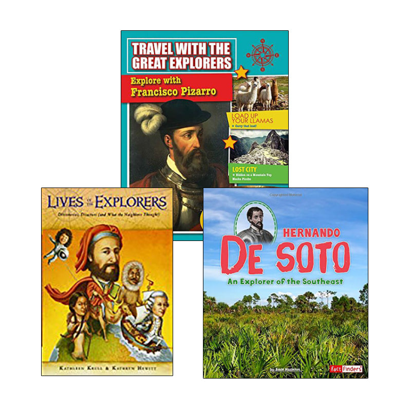 Exploration & Native Americans - Biographies: Variety Pack