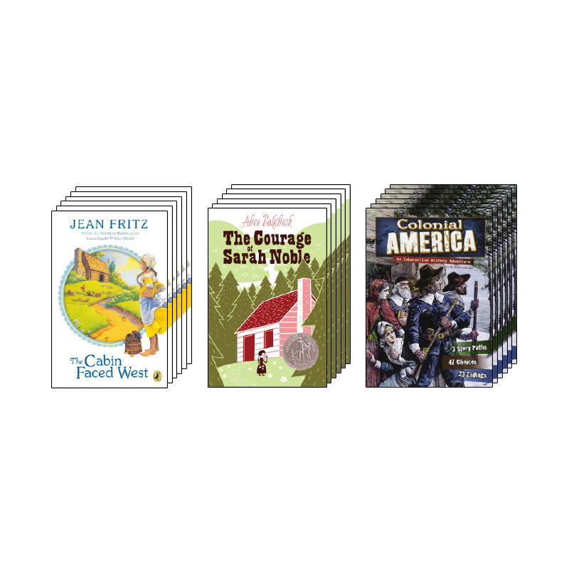 Colonial America - Narrative Nonfiction & Historical Fiction: Variety Pack