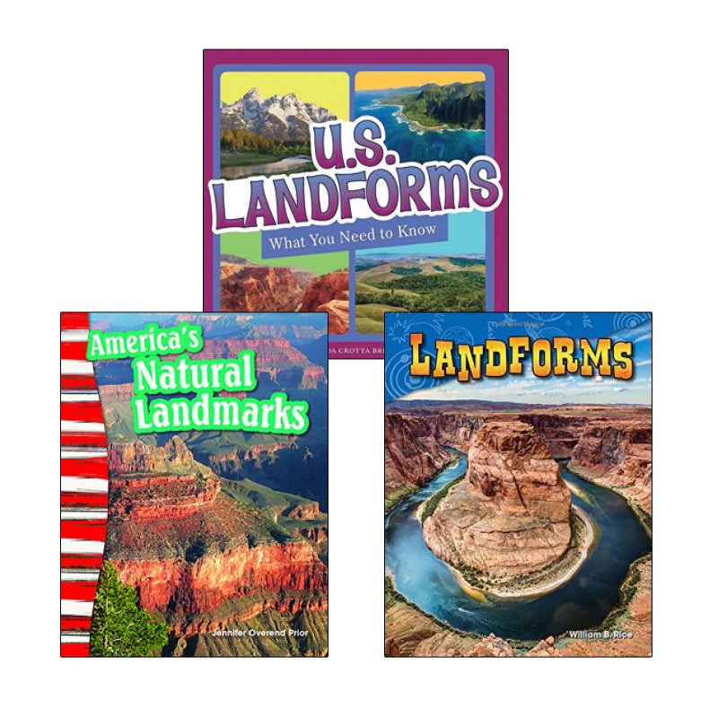 Landforms- Grades 2-3: Variety Pack