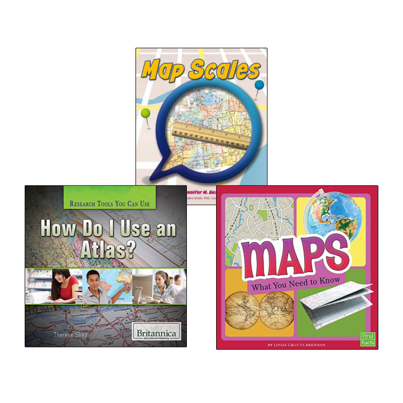 Map Literacy- Grades 2-3: Variety Pack