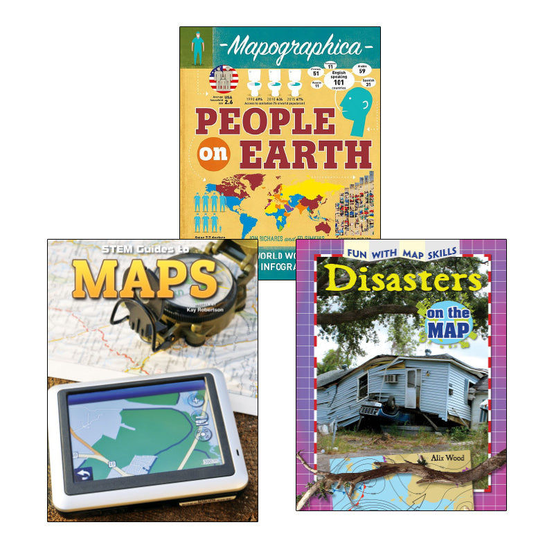 Map Literacy- Grades 4-5: Variety Pack