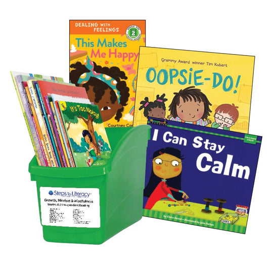 Growth Mindset & Mindfulness - Grades K-1: Thematic Book Bin