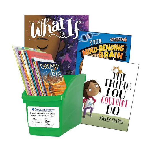 Growth Mindset & Mindfulness - Grades 4-5: Thematic Book Bin