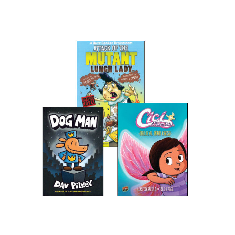 Striving Readers Graphic Novels Grades 3-5: Variety Pack