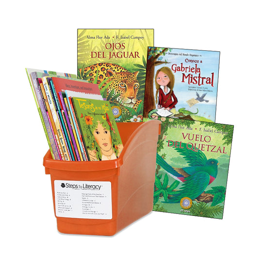 Spanish Balanced Literacy Interactive Read-Aloud- 4th Grade: Classroom Library