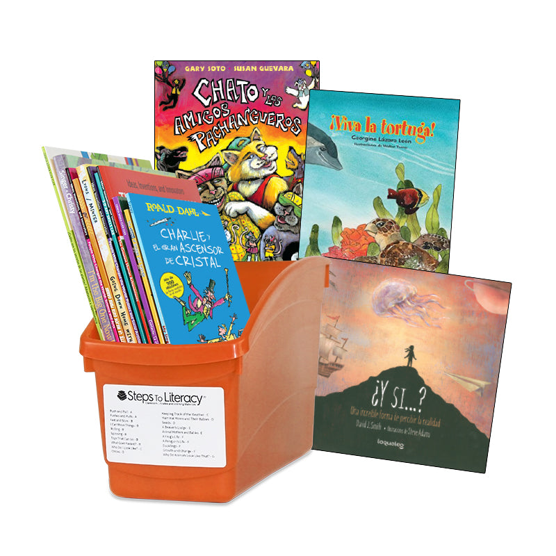 Spanish Balanced Literacy Interactive Read-Aloud- 5th Grade: Classroom Library