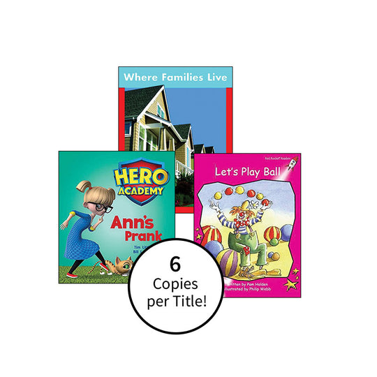 MultiPublisher Leveled Reading Levels A & B: Class Pack