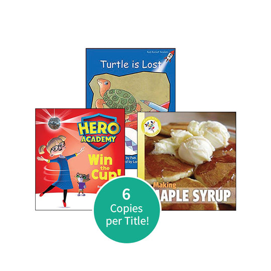 Multi-Publisher Guided Reading Levels E & F: Class Pack