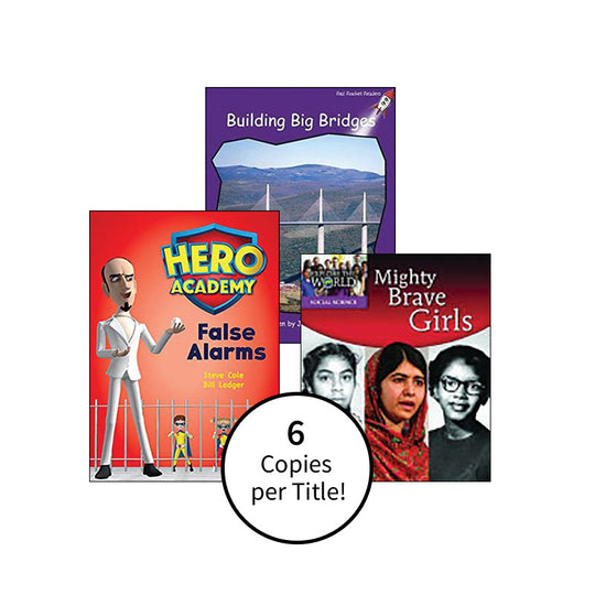 MultiPublisher Leveled Reading Levels O & P: Class Pack