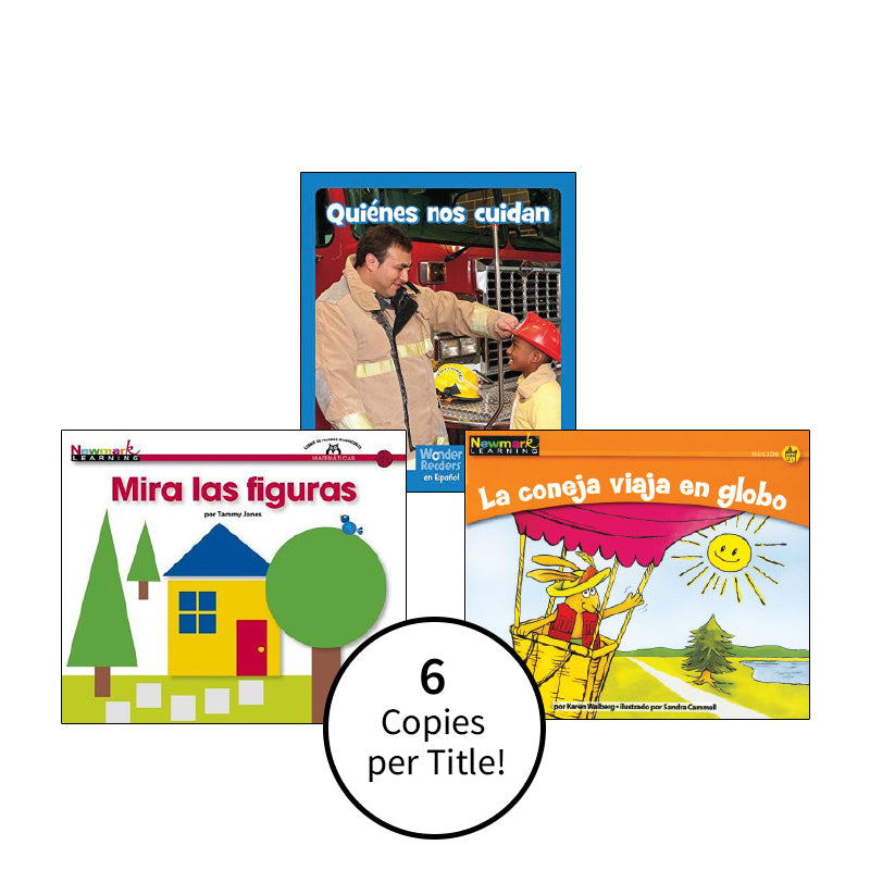 Spanish Multi-Publisher Guided Reading Levels A & B: Class Pack
