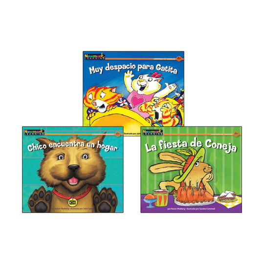 Spanish Multi-Publisher Guided Reading Levels C & D: Variety Pack