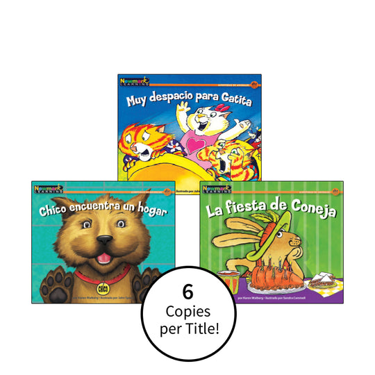 Spanish Multi-Publisher Guided Reading Levels C & D: Class Pack