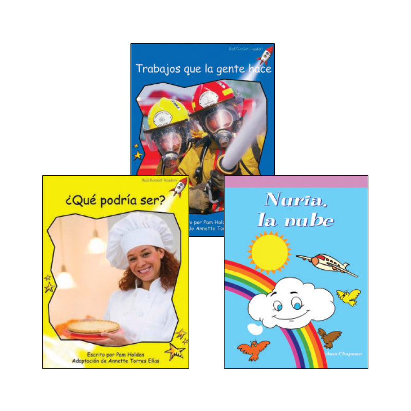 Spanish Multi-Publisher Guided Reading Levels E & F: Variety Pack