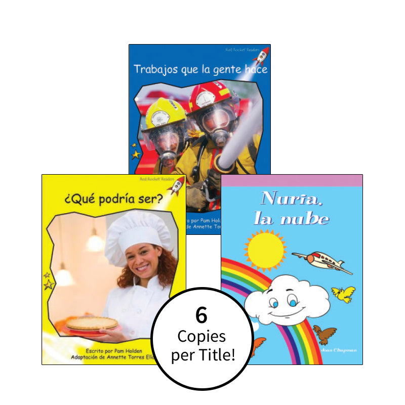 Spanish Multi-Publisher Guided Reading Levels E & F: Class Pack