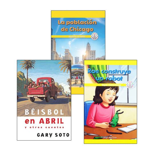 Spanish Multi-Publisher Guided Reading Levels Q & R: Variety Pack