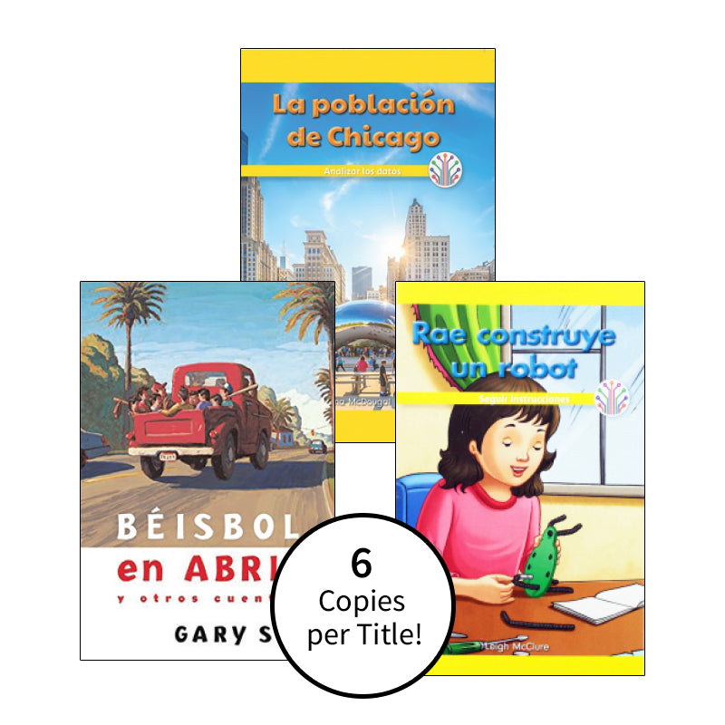 Spanish Multi-Publisher Guided Reading Levels Q & R: Class Pack