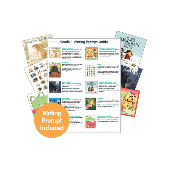 First Grade Read-Aloud Writing Connectors: Variety Pack